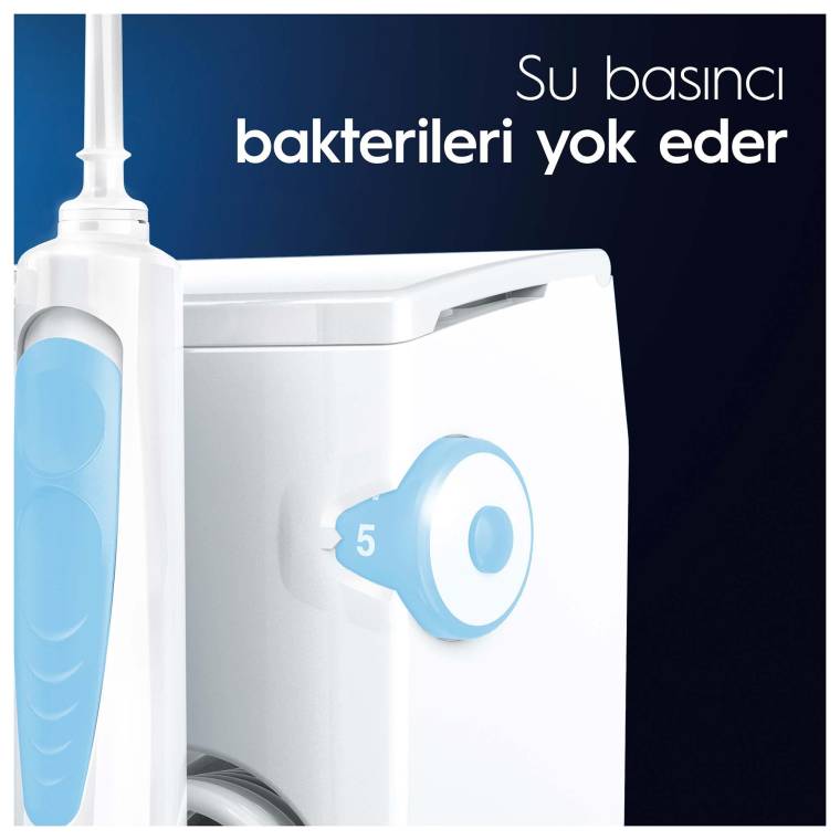 Oral-B Ağız Sağlığı Merkezi Ağız Duşu, 1 Oxyjet Başlığı, 1 Waterjet Başlığı - 5