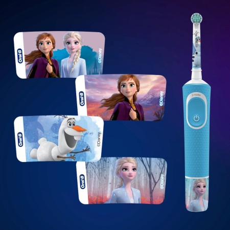 Oral-B Aile Paketi Pro 500 + D100 Frozen Şarjlı Diş Fırçası - Thumbnail