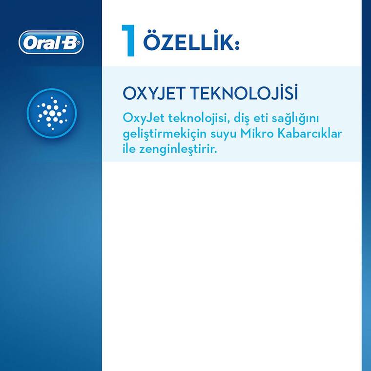 Oral-B Aquacare Oxyjet Şarj Edilebilir Ağız Duşu - 4