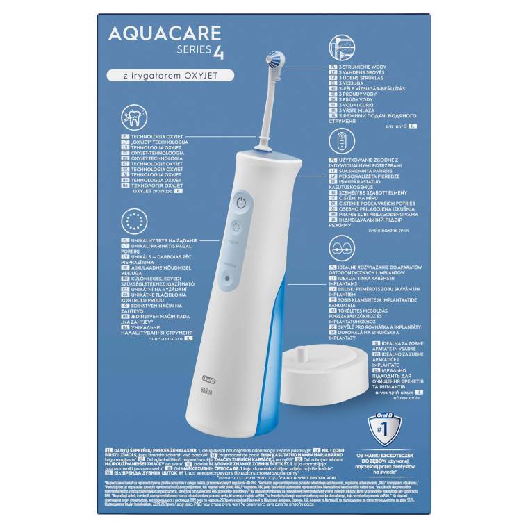 Oral-B AquaCare Series 4 Oxyjet Ağız Duşu - 8