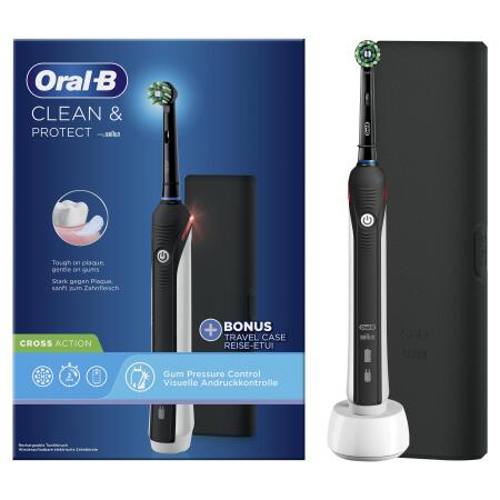 Oral-B Clean & Protect Siyah Şarjlı Diş Fırçası - 3