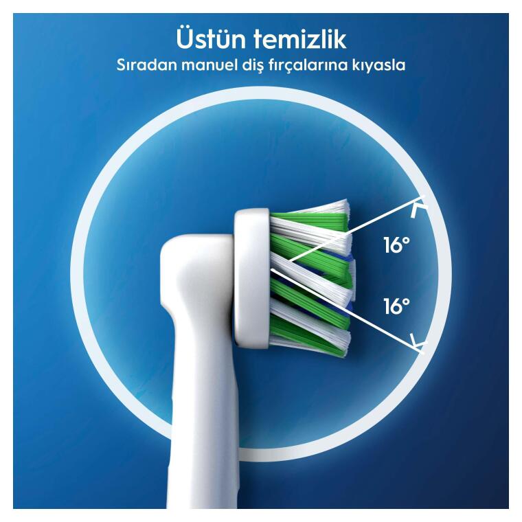 Oral-B Cross Action Clean Maximiser 6’lı Diş Fırçası Yedek Başlığı EB50 - 4