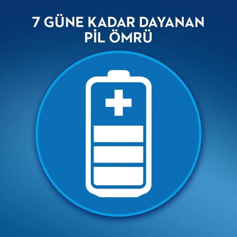 Oral-B D100 Vitality Cross Action Şarjlı Diş Fırçası - Beyaz - 8