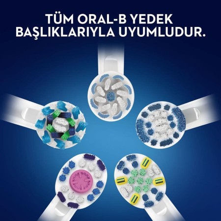 Oral-B D100 Vitality Cross Action Şarjlı Diş Fırçası - Beyaz - 7