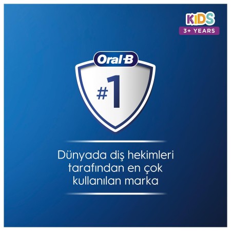 Oral-B D100 Vitality Frozen Özel Seri Çocuklar İçin Şarj Edilebilir Diş Fırçası - Thumbnail