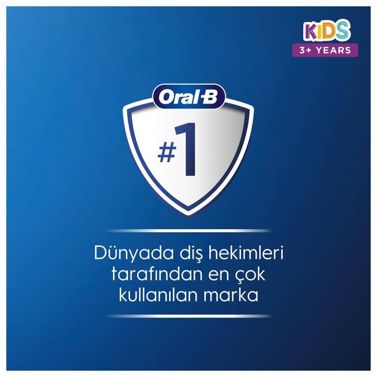 Oral-B D100 Vitality Frozen Özel Seri Çocuklar İçin Şarj Edilebilir Diş Fırçası - 7