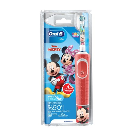 Oral-B D100 Vitality Mickey & Friends Özel Seri Çocuklar İçin Şarj Edilebilir Diş Fırçası - 10