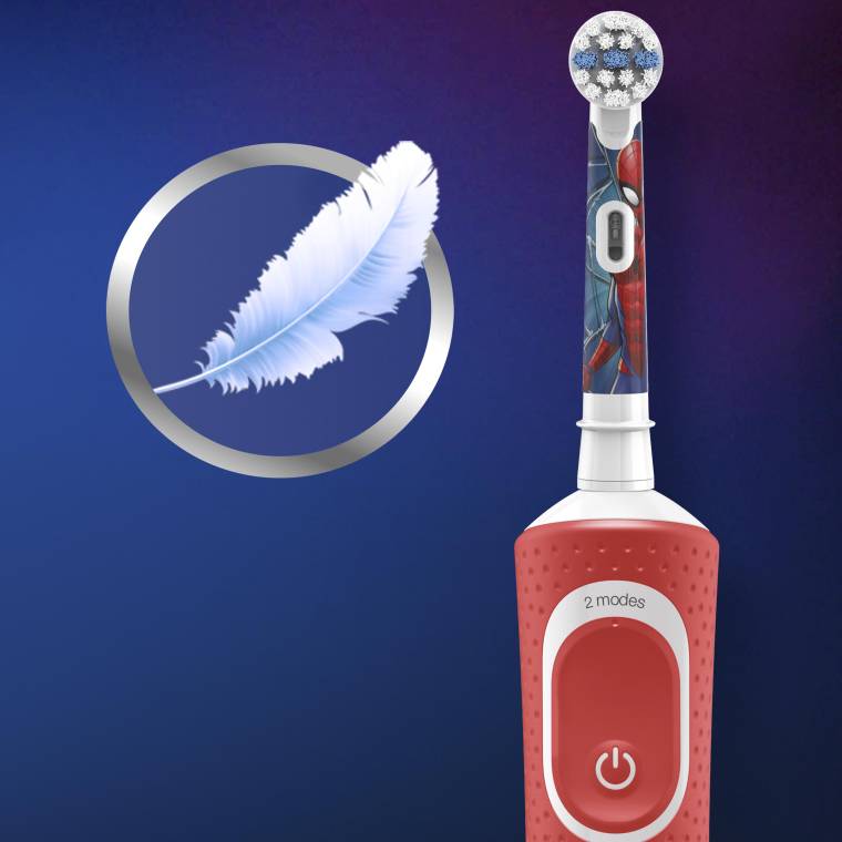 Oral-B D100 Vitality Spiderman Özel Seri Çocuklar İçin Şarj Edilebilir Diş Fırçası - 4