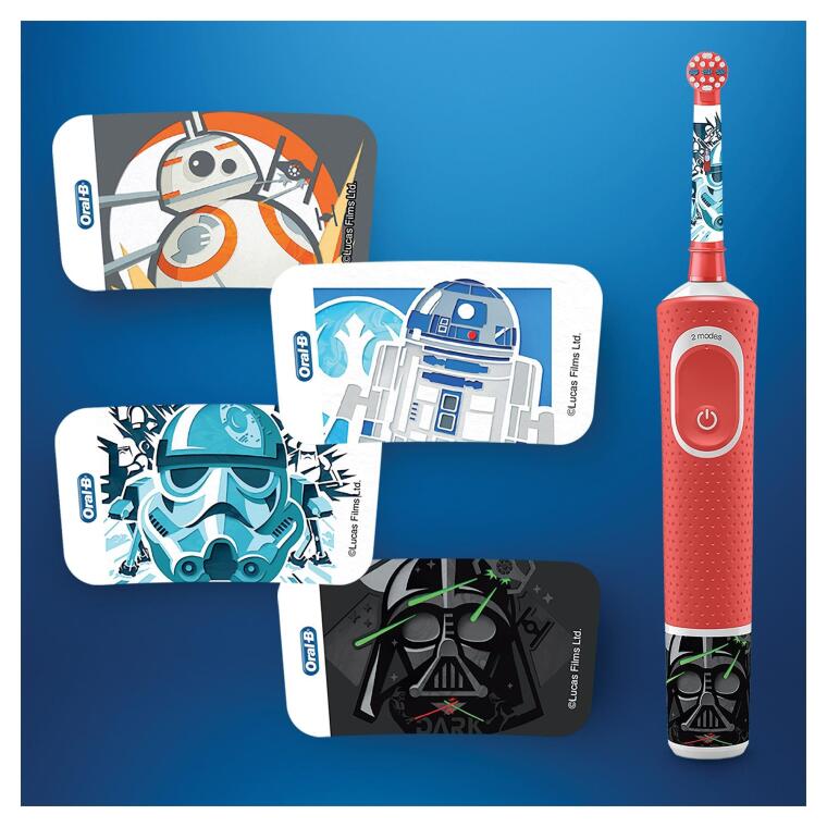 Oral-B D100 Vitality Star Wars Özel Seri Çocuklar İçin Şarj Edilebilir Diş Fırçası - 4