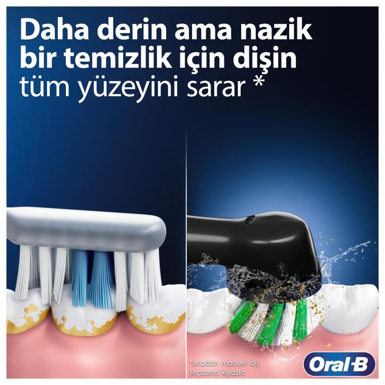 Oral-B D103 Clean Vitality Pro Cross Action Şarjlı Diş Fırçası - 3
