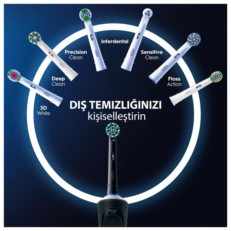 Oral-B D103 Clean Vitality Pro Cross Action Şarjlı Diş Fırçası - 4