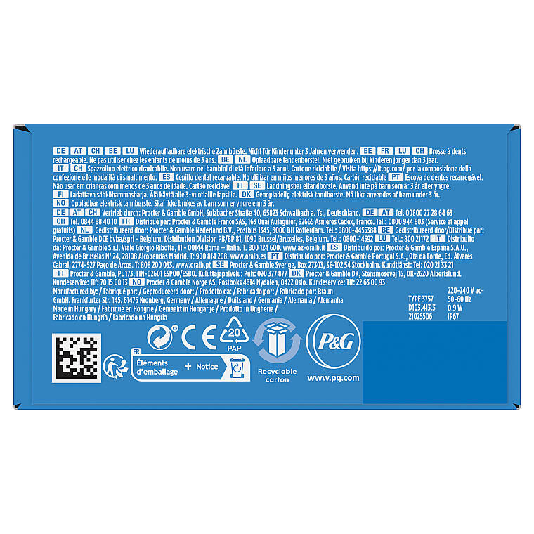 Oral-B D103 Clean Vitality Pro Cross Action Şarjlı Diş Fırçası - 7