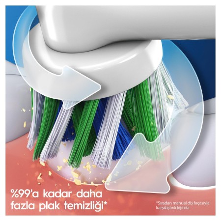 Oral-B D103 Vitality Pro Cross Action Şarjlı Diş Fırçası - Lila - 4