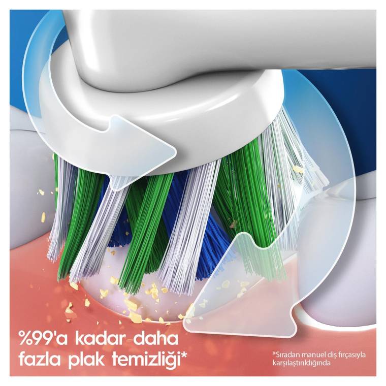 Oral-B D103 Vitality Pro Cross Action Şarjlı Diş Fırçası - Lila - 4