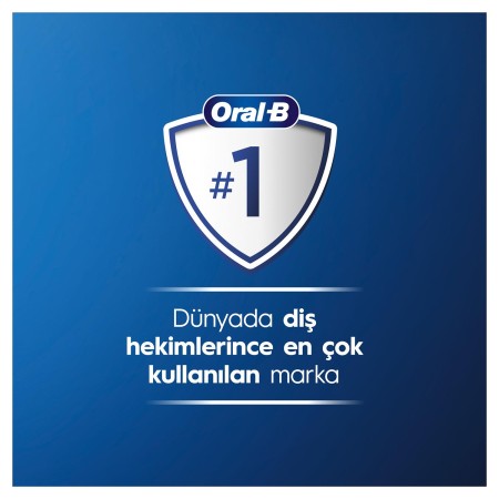 Oral-B D103 Vitality Pro Cross Action Şarjlı Diş Fırçası - Lila - Thumbnail