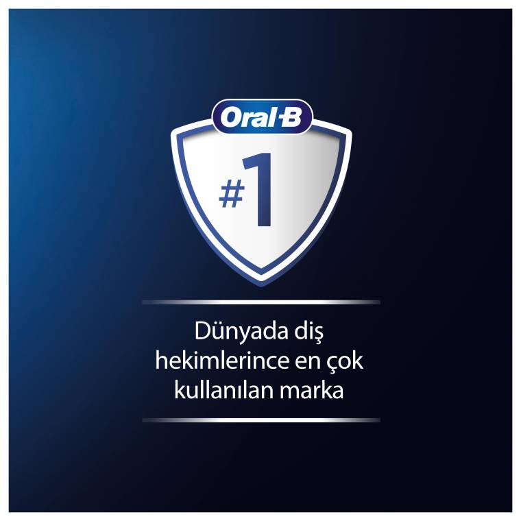 Oral-B D103 Vitality Pro Cross Action Şarjlı Diş Fırçası - Mavi - 7