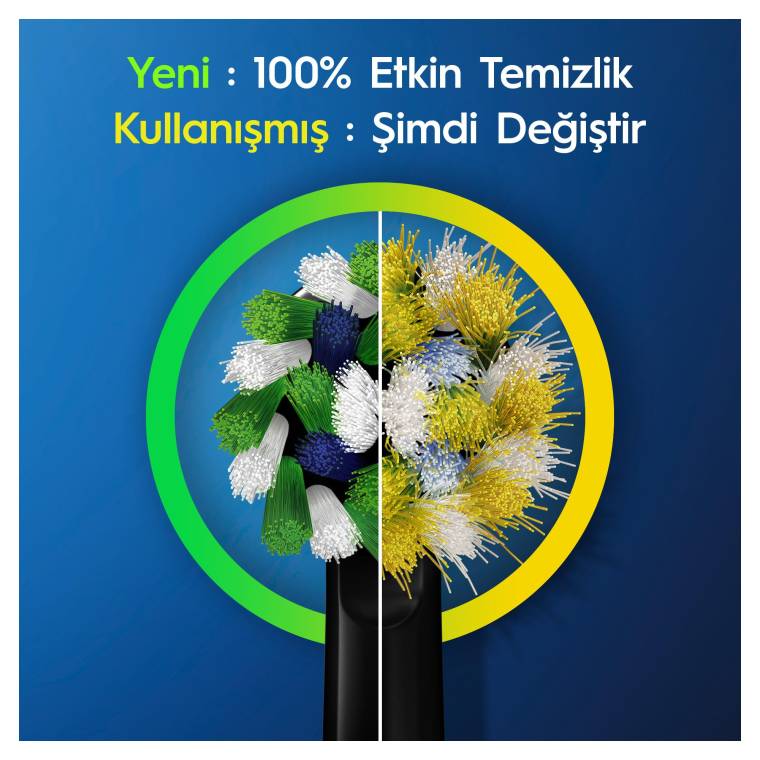 Oral-B D103 Vitality Pro Protect x Clean Şarjlı Diş Fırçası - Siyah - 7