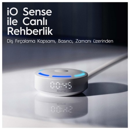 Oral-B iO10 Stardust White Şarjlı/Elektrikli Diş Fırçası, 1 Fırça Başlığı, Hızlı Manyetik Şarj Cihazı, Uzun Ömürlü Pil, Şarj Eden Seyahat Kabı - 6