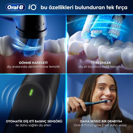Oral-B iO 2 Şarjlı Diş Fırçası Seti 2'li - Holiday Edition - 4