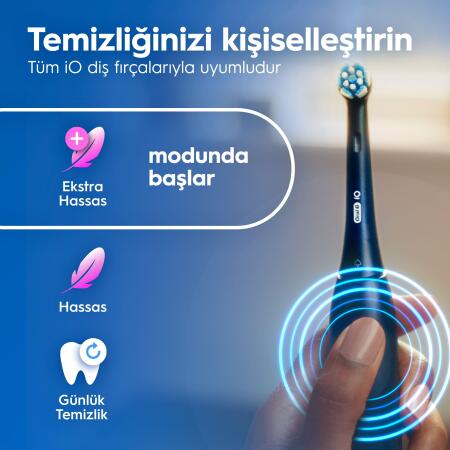Oral-B iO 2 Şarjlı Diş Fırçası Seti 2'li - Holiday Edition - 6