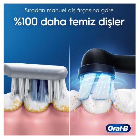 Oral-B iO 2 Şarjlı Diş Fırçası - Siyah - 5
