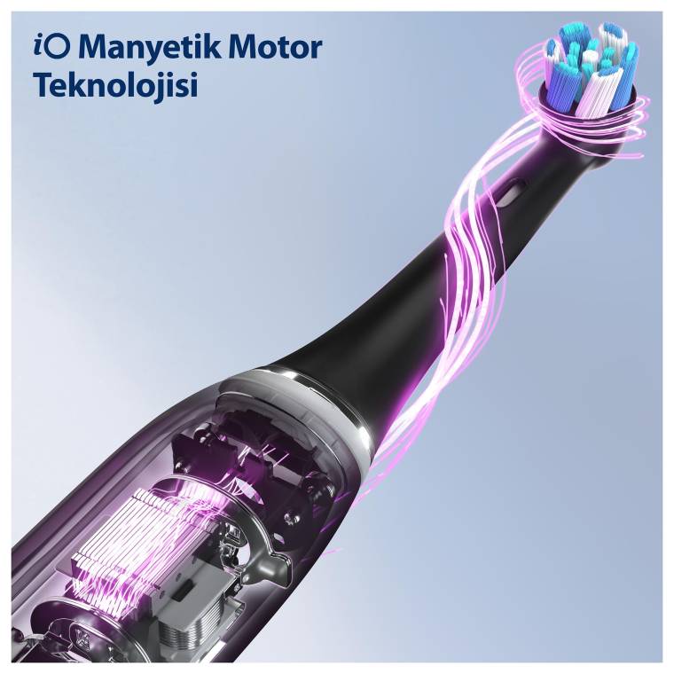 Oral-B iO 3 Şarjlı Diş Fırçası - Mavi - 5
