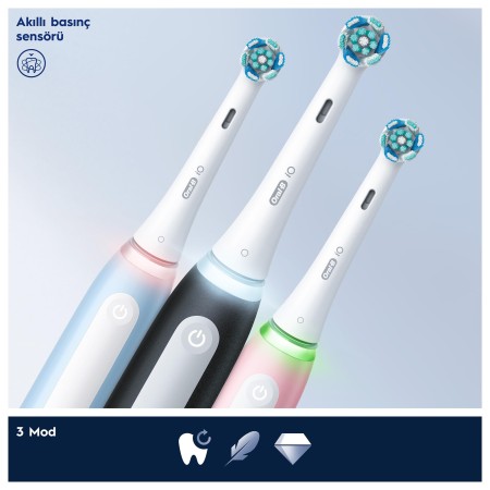 Oral-B iO 3 Şarjlı Diş Fırçası - Mavi - 5