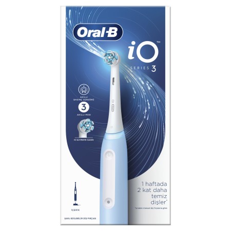 Oral-B iO 3 Şarjlı Diş Fırçası - Mavi - 9