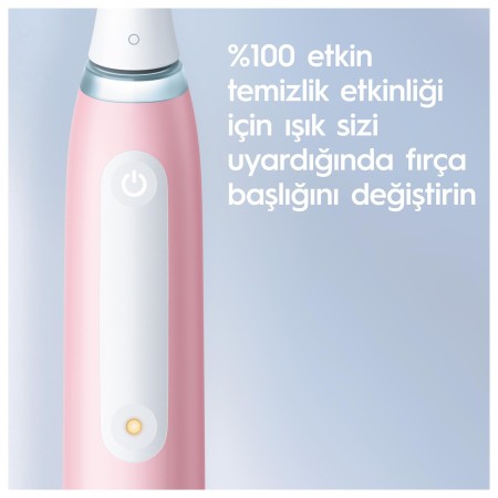 Oral-B iO 3 Şarjlı Diş Fırçası - Pembe - 4
