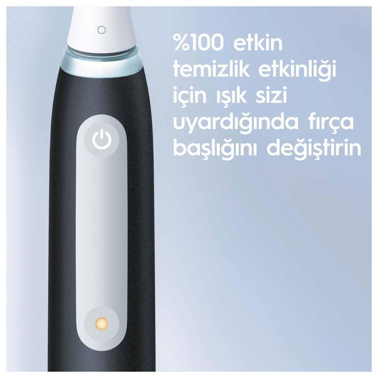 Oral-B iO 3 Şarjlı Diş Fırçası - Siyah - 4