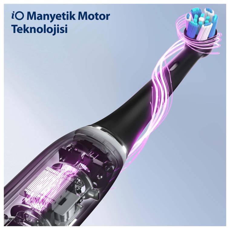 Oral-B iO 3 Şarjlı Diş Fırçası - Siyah - 6