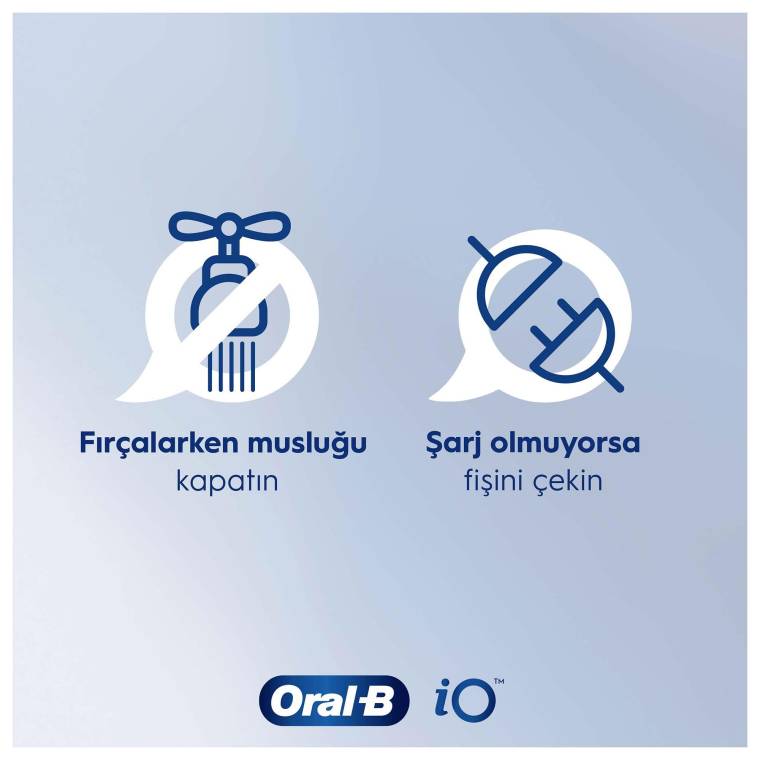 Oral-B iO 3 Şarjlı Diş Fırçası - Siyah - 8