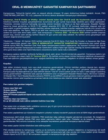 Oral-B iO 3 Şarjlı Diş Fırçası - Siyah - 11