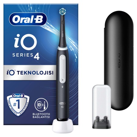 Oral-B - Oral-B iO 4 Şarjlı Diş Fırçası - Mat Siyah