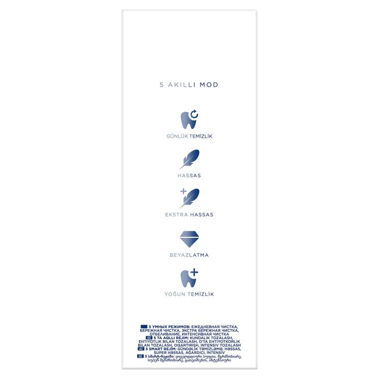 Oral-B iO 5 Şarjlı Diş Fırçası Seti 2'li - Mat Siyah / Beyaz - 11