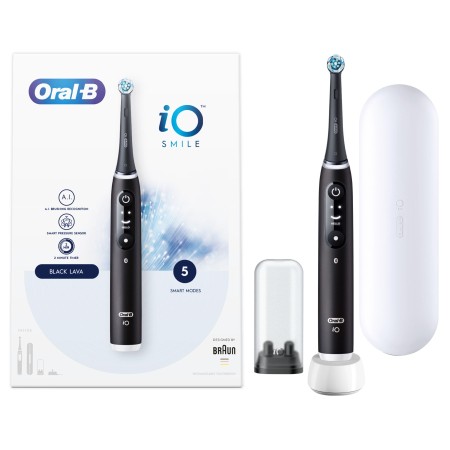 Oral-B iO 6 Smile Şarjlı Diş Fırçası - Siyah - 4