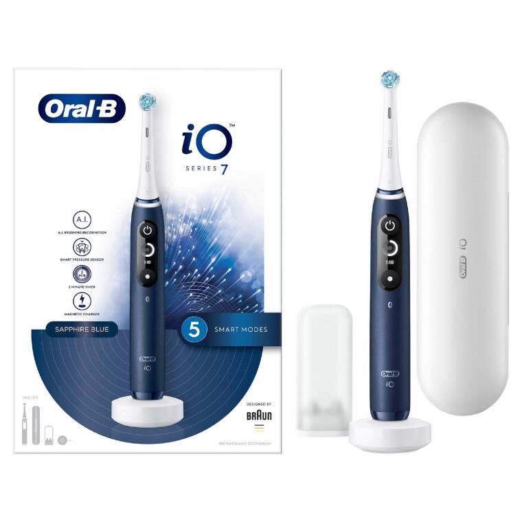 Oral-B iO 7 Şarjlı Diş Fırçası - Lacivert - 1