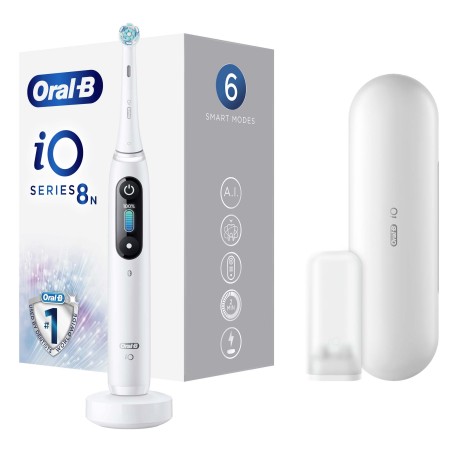 Oral-B - Oral-B iO 8 Şarjlı Diş Fırçası - Beyaz