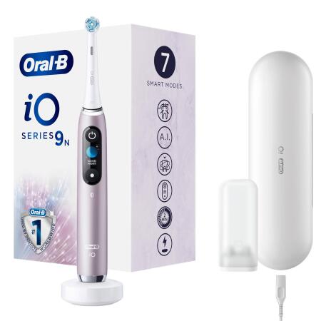 Oral-B iO 9 Şarjlı Diş Fırçası - Pembe - 1