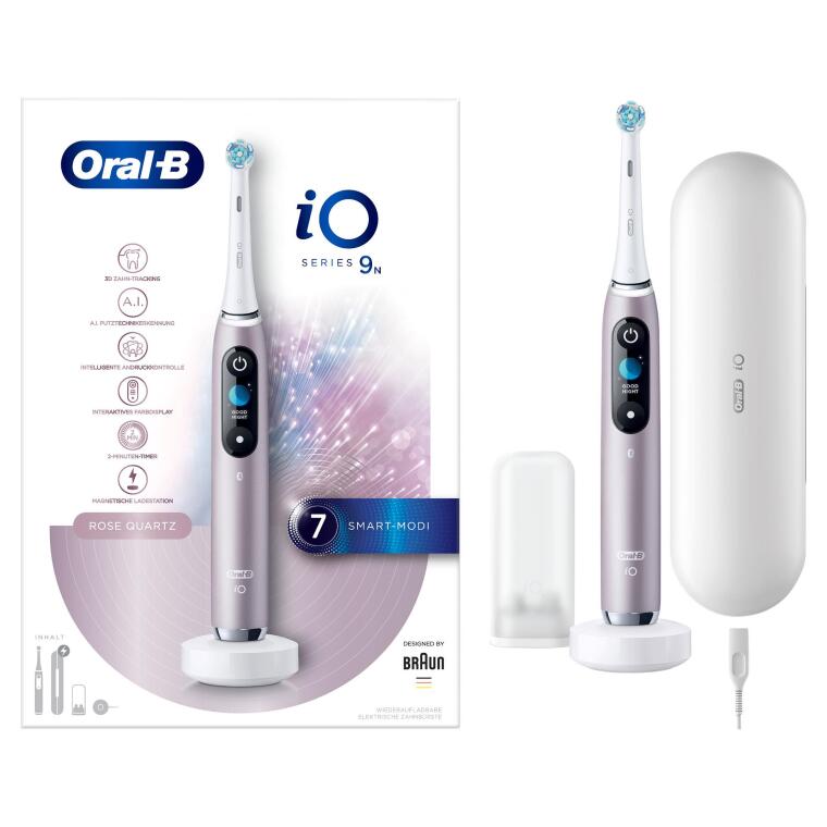 Oral-B iO 9 Şarjlı Diş Fırçası - Pembe - 2