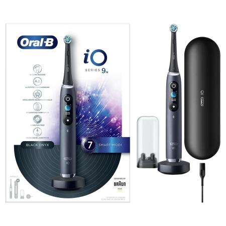 Oral-B iO 9 Şarjlı Diş Fırçası - Siyah - 2
