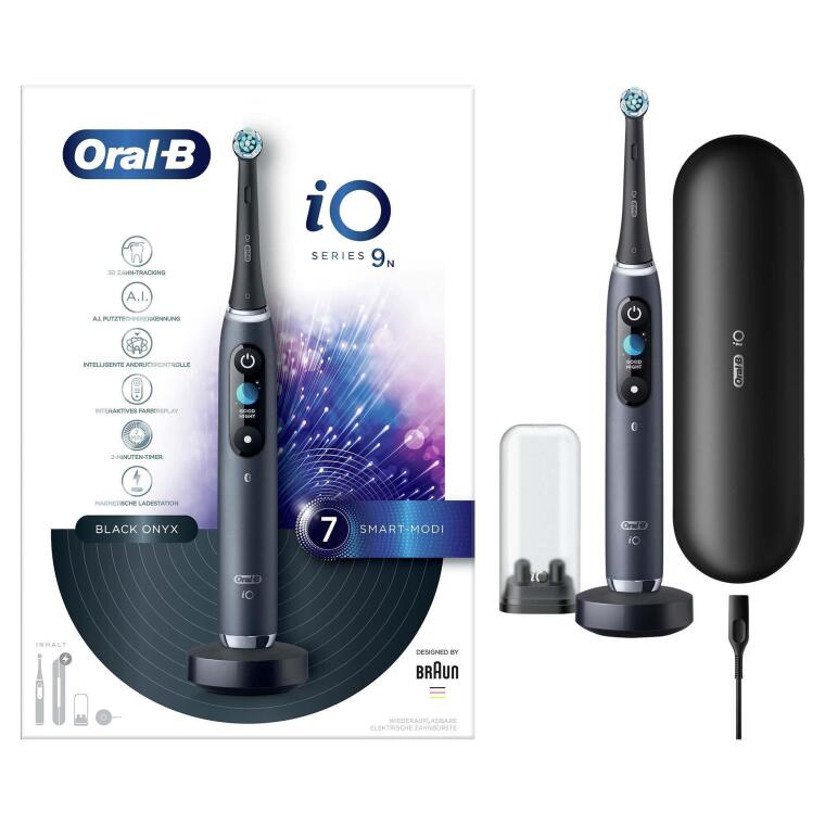Oral-B iO 9 Şarjlı Diş Fırçası - Siyah - 2