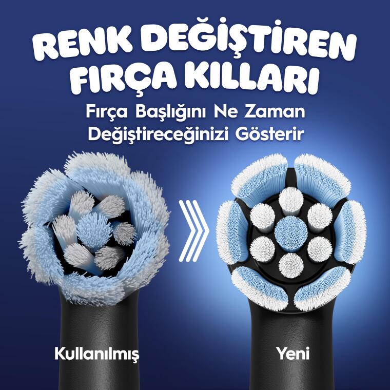 Oral-B iO Çocuk 6+ Marvel Spider Şarjlı Diş Fırçası Yedek Başlığı 4 Adet - 6
