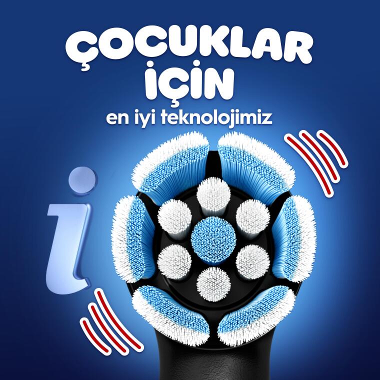 Oral-B iO Çocuk 6+ Marvel Spiderman Şarjlı Diş Fırçası - 6
