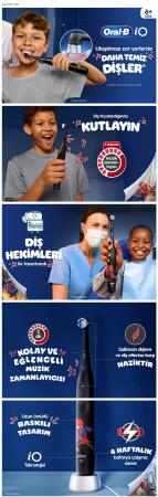 Oral-B iO Çocuk 6+ Marvel Spiderman Şarjlı Diş Fırçası - 9