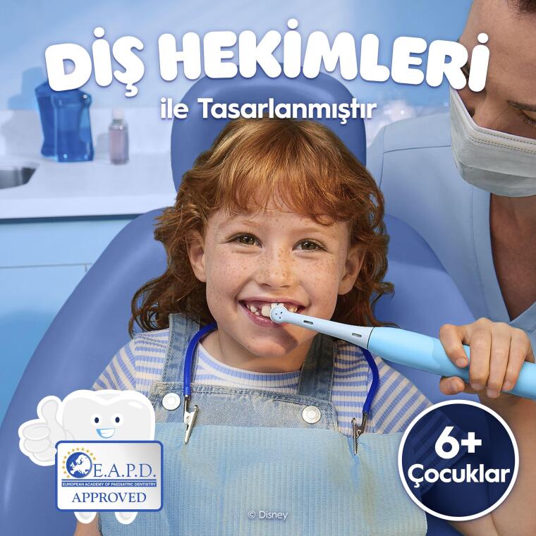 Oral-B iO Çocuk 6+ Stitch Diş Fırçası Yedek Başlığı 4 Adet - 3