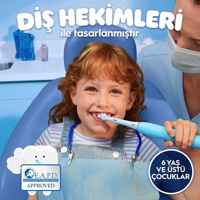 Oral-B iO Çocuk 6+ Stitch Şarjlı Diş Fırçası - 3