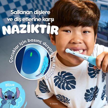Oral-B iO Çocuk 6+ Stitch Şarjlı Diş Fırçası - 5