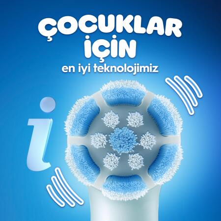 Oral-B iO Çocuk 6+ Stitch Şarjlı Diş Fırçası - 7