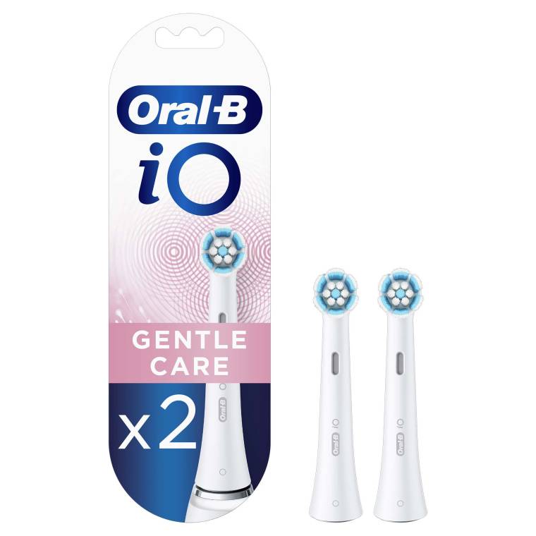Oral-B iO Gentle Care Beyaz Diş Fırçası Yedek Başlığı 2 Adet - 1